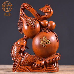 紅木金龍魚工藝品 家居風水與藝術擺件的完美融合